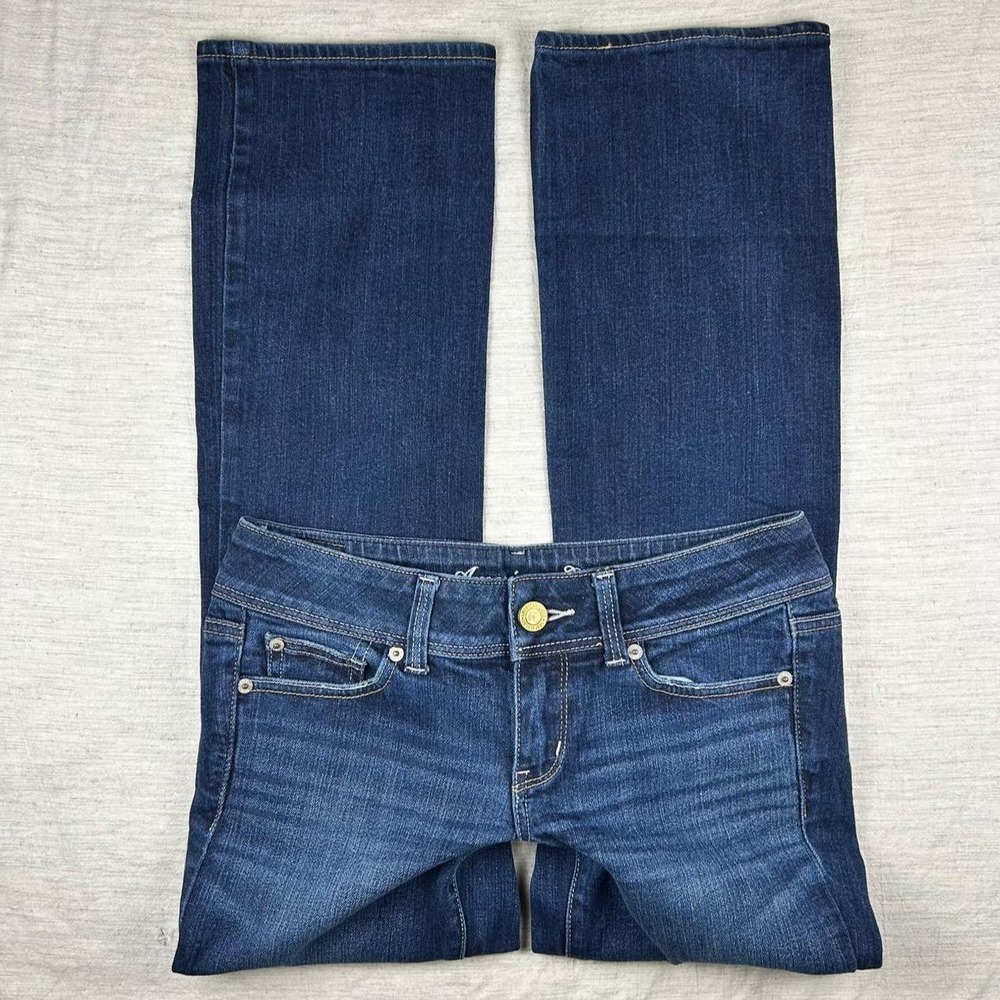 y2k American Eagle low rise slim boot bootcut jeans size 2 short